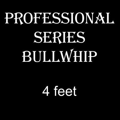 Professional Bullwhip: 4 Foot