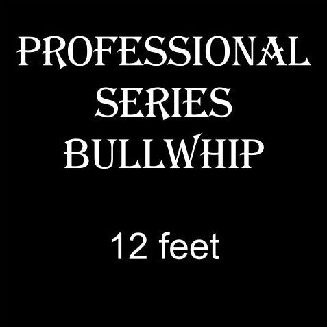 Professional Bullwhip: 12 Foot